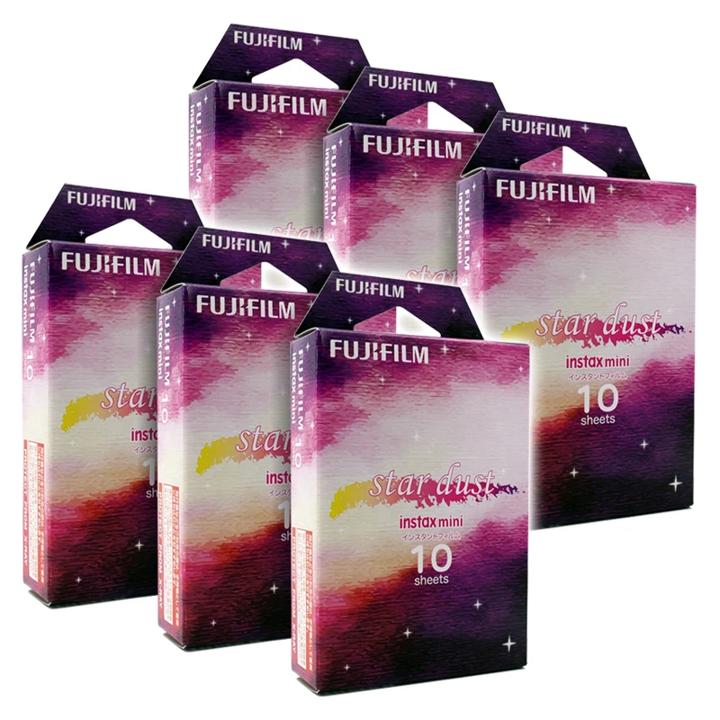 Fujifilm Instax Mini Star Dust Instant 60 пленка для Fuji 7 s 8 25 50 s 70 90& SP-1, 2 принтера