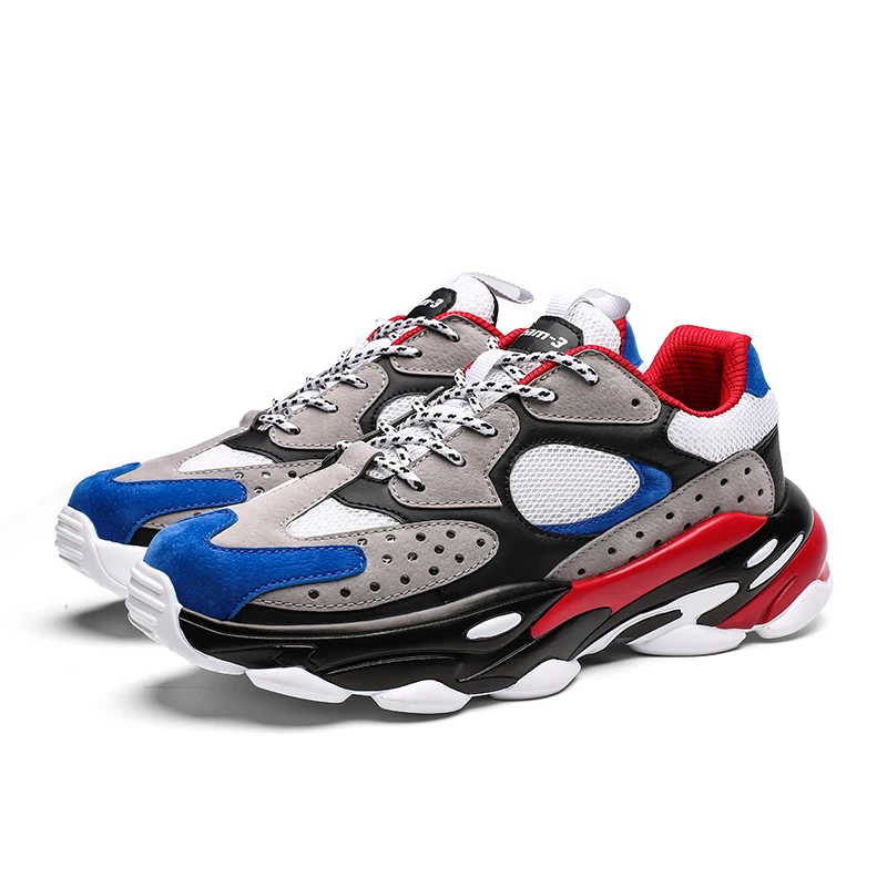 

Dad Platform Chunky Mens Sneakers Casual Shoes Harajuk Thick Sole Travel Walking Work Shoe Male Zapatillas Deportivas Hombre