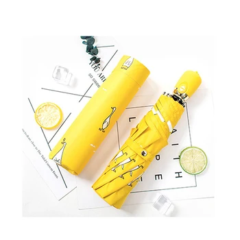 

Cartoon Kids Automatic Women Umbrella Waterproof Three Folding Aluminum Umbrellas Rain Children Female Men Parasol Umbrella 70