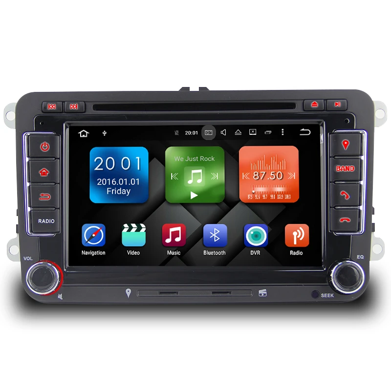 Автомагнитола 7 &quotна Android головное устройство для VW Passat Golf Tiguan Touran EOS T5 Sharan Jetta Caddy