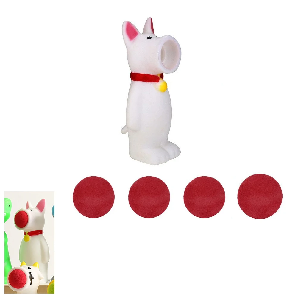 Животные Поппер игрушки прекрасный стрельба сжимаются игрушки творческие плюшки шары игрушки для детей, дети-белый кролик