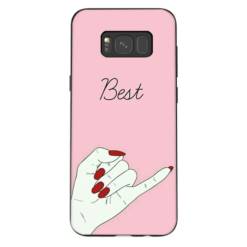 Чехол для телефона из мягкого ТПУ samsung M10 M20 M30 M40 S6 S7 край S8 S9 S10 S10E Plus Note 8 9 10 Best сумка