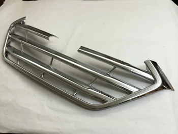 

Accessories For Hyundai Tucson 2015 2016 2017 ABS Chrome Front Center Racing Grille Decoration Cover Trim Sticker Car Styling