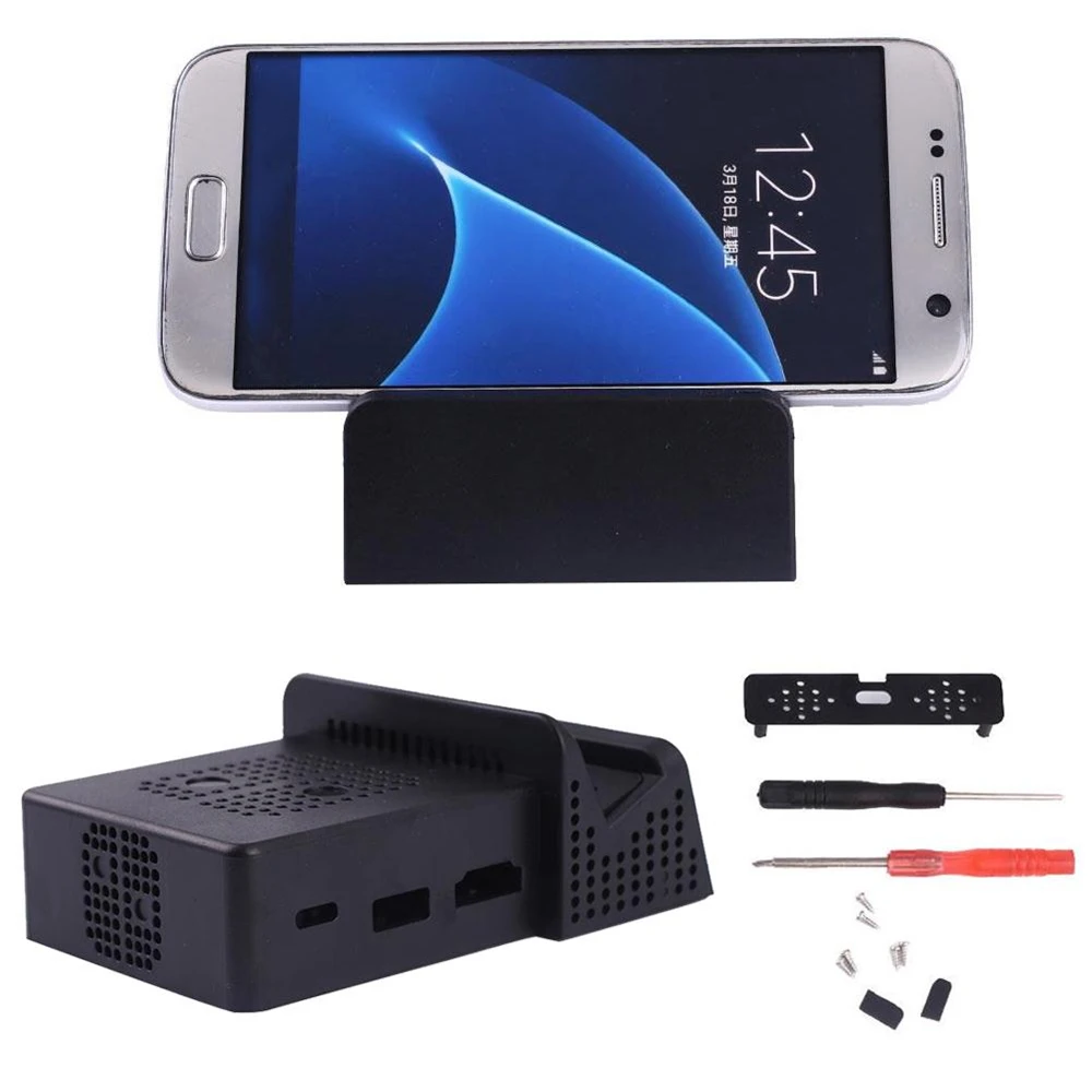 

Gasky Portable for Nintendo Switch Cooling Base Converter Box Replacement Docking Station DIY Game Stand Accessories