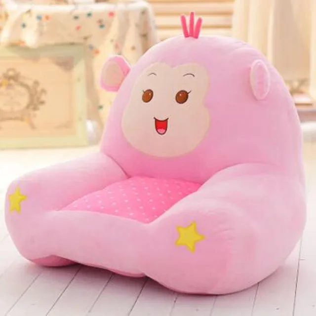 Baby Plush Chair And Seat Princess Pink Kids Beanbag Cartoon Baby Plush Chair And Seat Princess Pink Kids Beanbag Cartoon Kawaii Cute Children Sofa Sleeping