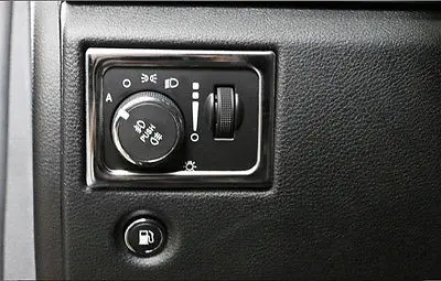 Prix pour ABS Chrome Phare Interrupteur Cadre Couverture garniture pour Jeep Grand Cherokee 2011-2015 Prix pour ABS Chrome Phare Interrupteur Cadre Couverture garniture pour Jeep Grand Cherokee 2011-2015