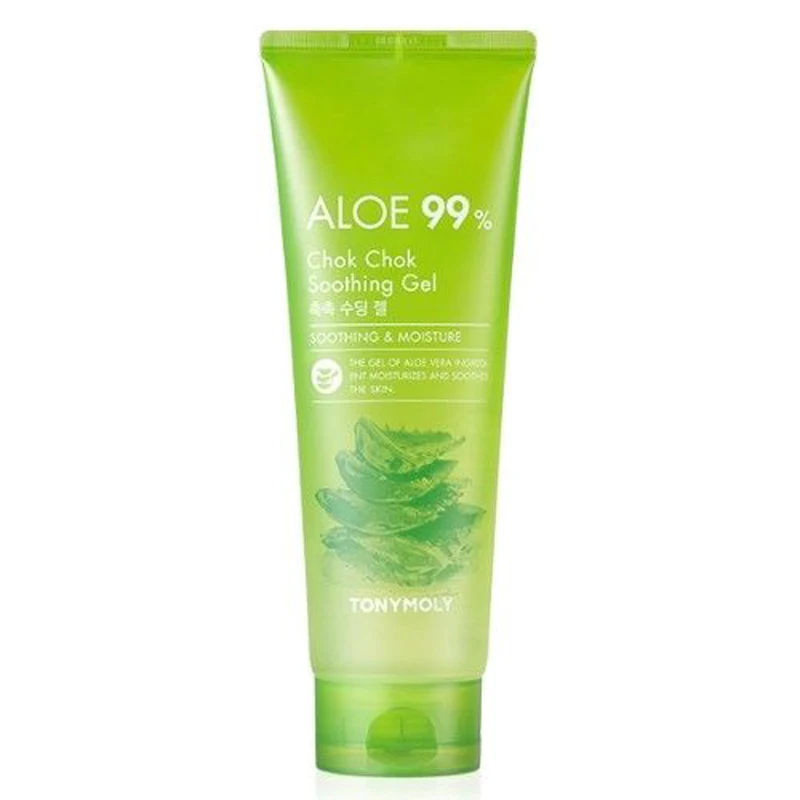 

Korea Cosmetics ALOE 99% Chok Chok Soothing Gel 250ml Face Cream Aloe Vera Gel Moisturizer Anti Wrinkle Acne Scar Treatment