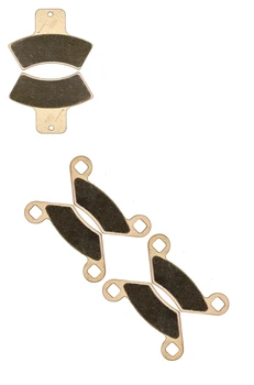 

Disc Brake Pads Set fit for POLARIS ATV 335 Sportsman 4x4 1999 &up Front Rear