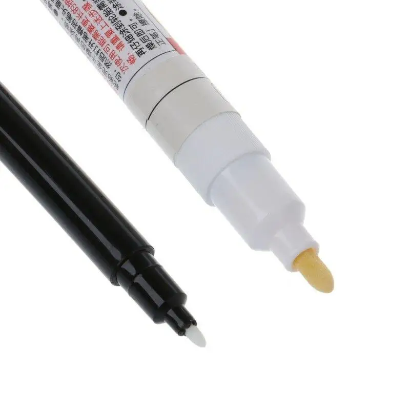1 комплект белого цвета Перманентный маркер для шин ручка для автомобильных шин и мотошины