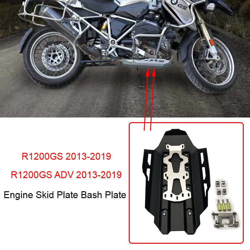

For BMW R1200GS 2013 2014 2015 2016 2017 2018 2019 R1200GS ADV Adventure Motorcycle Frame Engine Guard Skid Plate Bash Plate