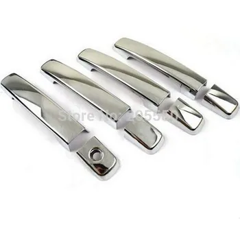 

Chrome Door Handle Cover Trim Molding Exterior fit For Buick Encore Opel Mokka 2013 2014 2015 2016 8pcs per set