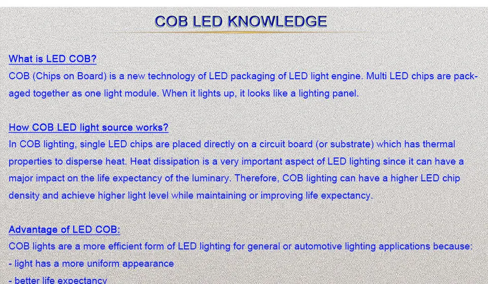COB LED LIGHT BULB LAMP LIGHTING LED LIGHTS (1)