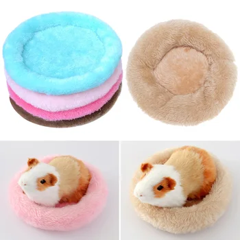 

Cute Hamster Sleeping Bed Warm Round Soft Fleece Hedgehog Mice Cage Mat Washable LBShipping