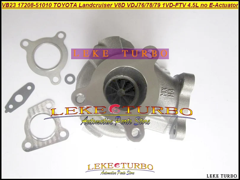 Turbo NO Electronic Actuator RHV4 VB23 17208-51010 17208-51011 For TOYOTA LandCruiser 200 D40 508F 1VDFTV VDJ76 VDJ78 VDJ79 4.5L