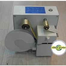 Принтер для атласных лент Настольный цифровой рулонный ламинатор горячего тиснения ленточный принтер для печати на фольге