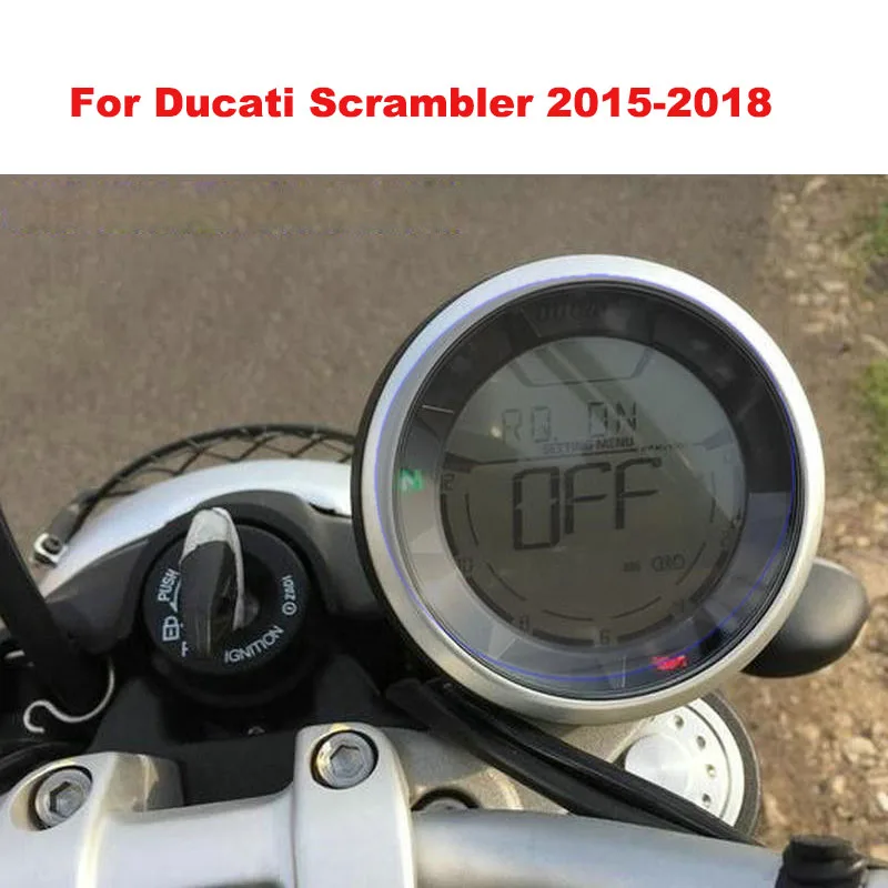 Для Ducati Scrambler пленка для мотоцикла защита приборной панели gps навигатор Защитная пленка для экрана