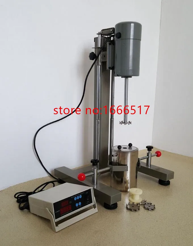 FS 400D Lab цифровой дисплей Высокоскоростной Диспергатор гомогенизатор миксер 400 Вт