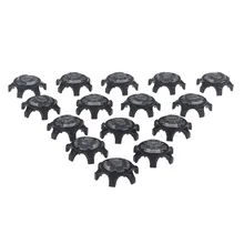 16 шт. обувные насадки с шипами Для Гольфа Шипы для клюшки для гольфа шпильки 1/4 поверните быстро твист бутсы обувь Замена шипов Аксессуары для инструментов для тренировок