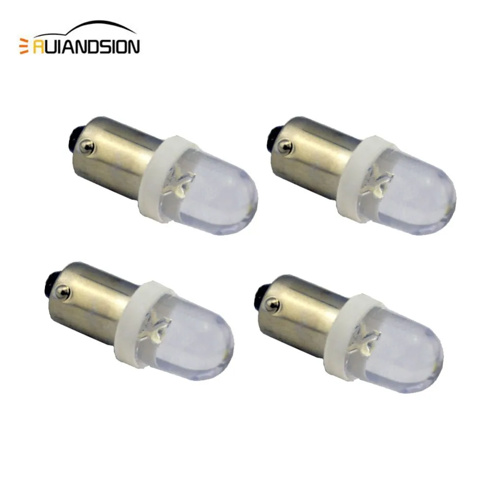 

4PCS/LOT H6W BAX9s 1 F5 LED Cool White Light Bulb for Car DC6V 12V 24V 10lm