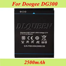 10 шт./лот 2500 mAh Для Doogee DG300 Батарея AKKU батарея аккумулятор мобильного телефона B-DG300