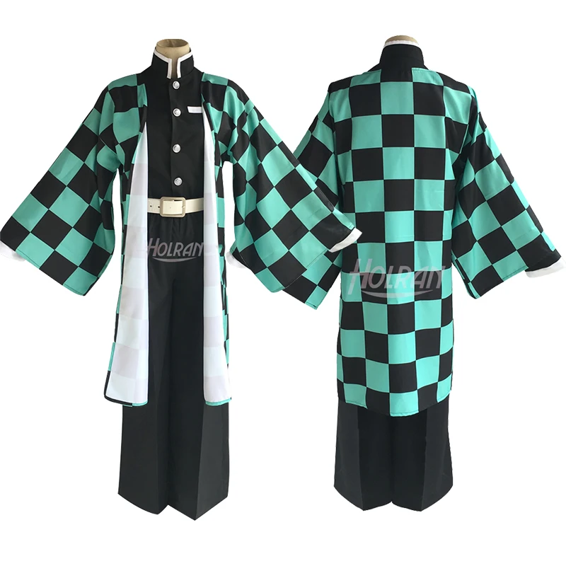 

High-Q Anime Demon Slayer: Kimetsu no Yaiba Cosplay Costume Agatsuma Zenitsu Kamado Nezuko Kamado Tanjirou school Uniform