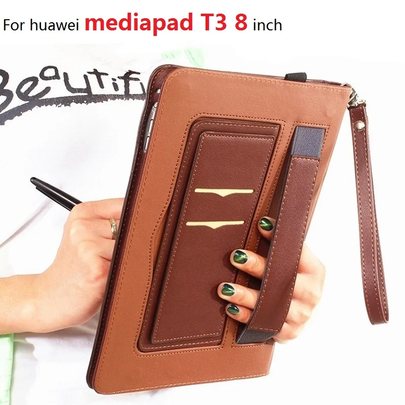 Для huawei mediapad T3 чехол Защитная крышка 8 дюймов планшет кожаный все включено анти