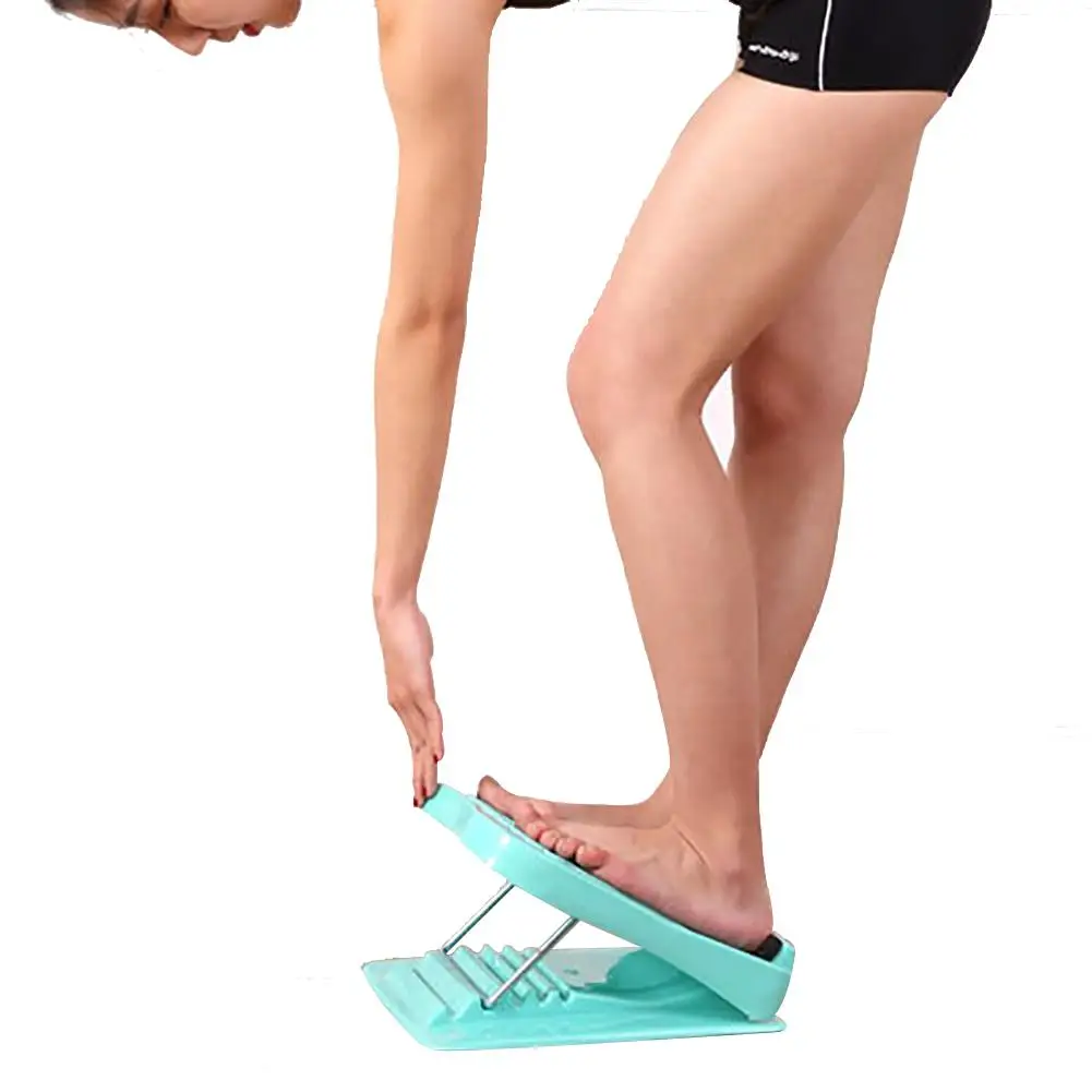 Портативный упражнения на ногах лодыжки ноги теленка носилки доска с наклоном регулируемый наклон доска балансировки растяжения доска