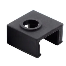 Upgrade 2pcs Quality Silicone Hot End Sock Cover Heater Block for Creality CR-10 10S S4 S5 Ender 2/3/4/5 Pro 3D Printer Supplies 1pc blue pink black mk7 mk8 mk9 silicone socks for ender creality cr 10 anet reprap tronxy x5s silicone heater block cover
