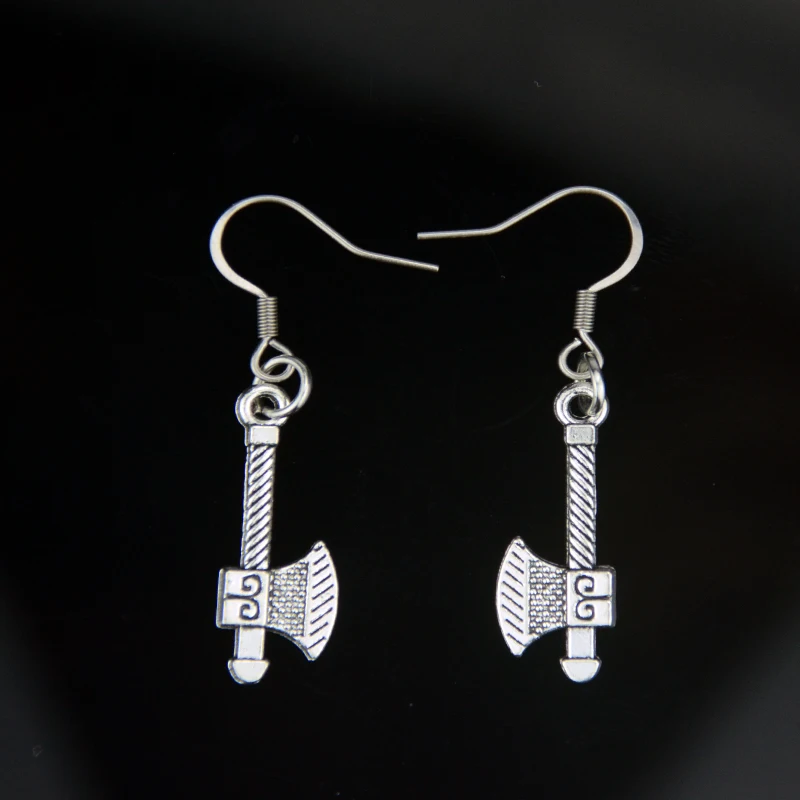 

1pair Metal Viking Axe Earring