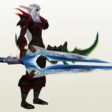 Игра Мир кровь зуб вор Бумажная модель игрушки