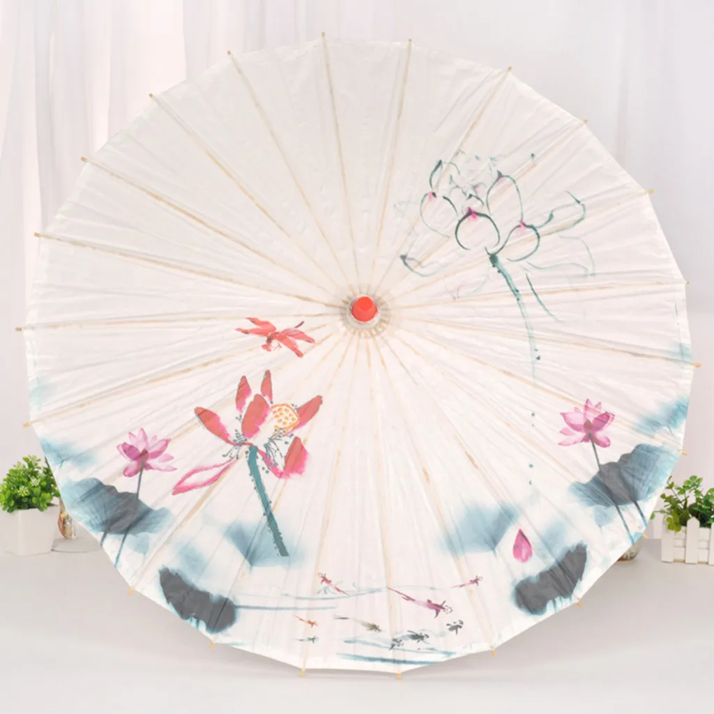 Китайский Шелковый тканевый зонтик в классическом стиле декоративный зонтик масляная бумага Umbrel Art зонтик тканевый зонтик Прямая поставка