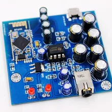 Bluetooth 4,2 APTX аудио приемник беспроводной адаптер HIFI с оп-усилителем NE5532 3,5 мм для автомобиля усилитель динамик модифицированный