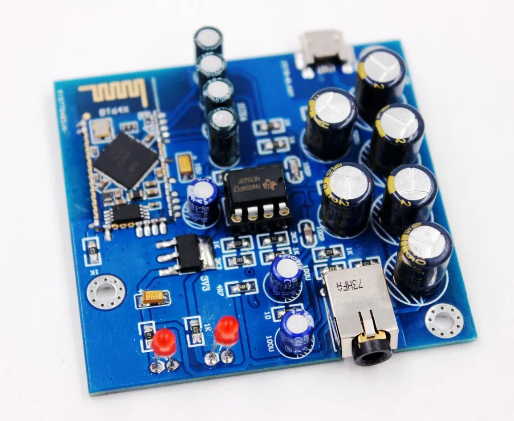 Bluetooth 4 2 APTX аудио приемник беспроводной адаптер HIFI с Op amp NE5532 3 5 мм для автомобиля