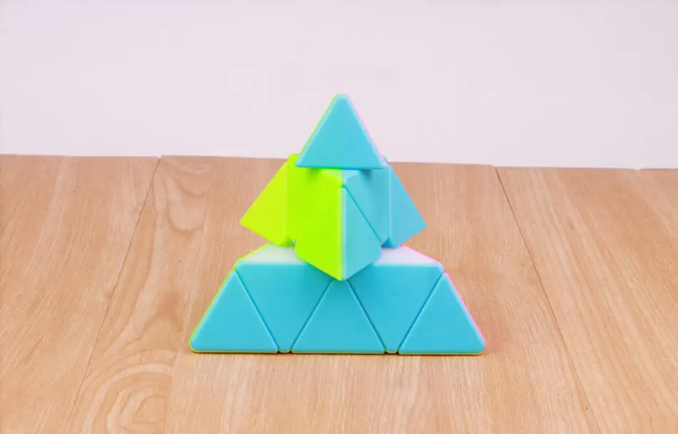 Yuxin Pyramidcube, волшебный куб,, zhisheng, без наклеек, пирамида, пластиковый кубик-головоломка, детские игрушки, профессиональная скорость, Cubo Magico