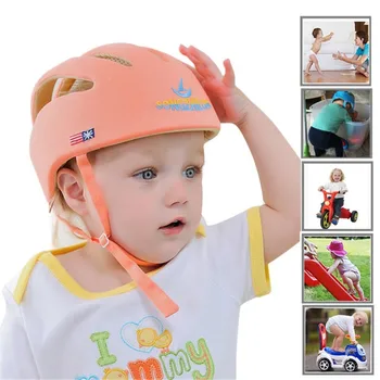 Adjustable Baby Helmet for crawling walking 1 2 Years Anti fall Baby Helmet Safety For Newborn 6 12 Month Kid Protection Hat Cap 2