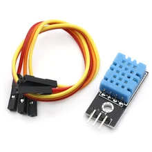 Датчик температуры и относительной влажности DHT11 модуль с кабелем для arduino Diy Kit
