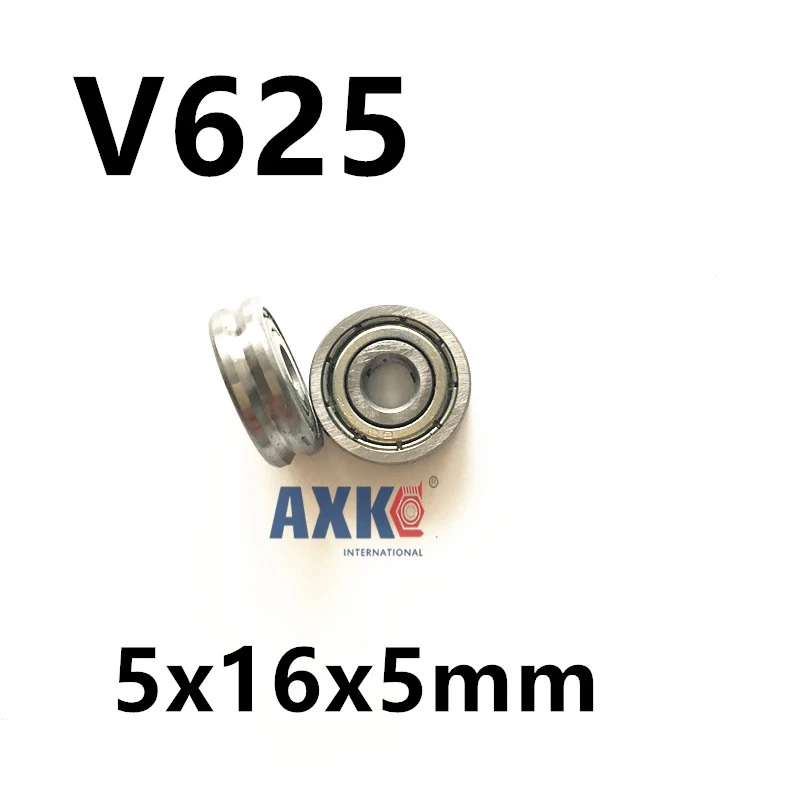 Бесплатная доставка 2 шт. V625/90 V625ZZ V groove глубокий шаровой подшипник 5x16x5 мм