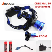 Дизайн в виде автофары CREE XML XM-L2 светодиодный фары 3 Режим Водонепроницаемый фокус передняя фара светодиодная Светильник T6 светодиодный кемпинга Рыбная ловля