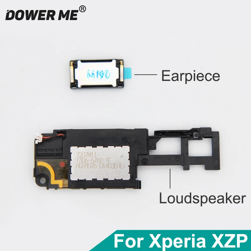 Aocarmo Altoparlante Con Supporto Cornice Buzzer Ringer Ear Speaker Auricolare Assembly Per Sony Xperia Xz Premium Xzp G8142 G8141