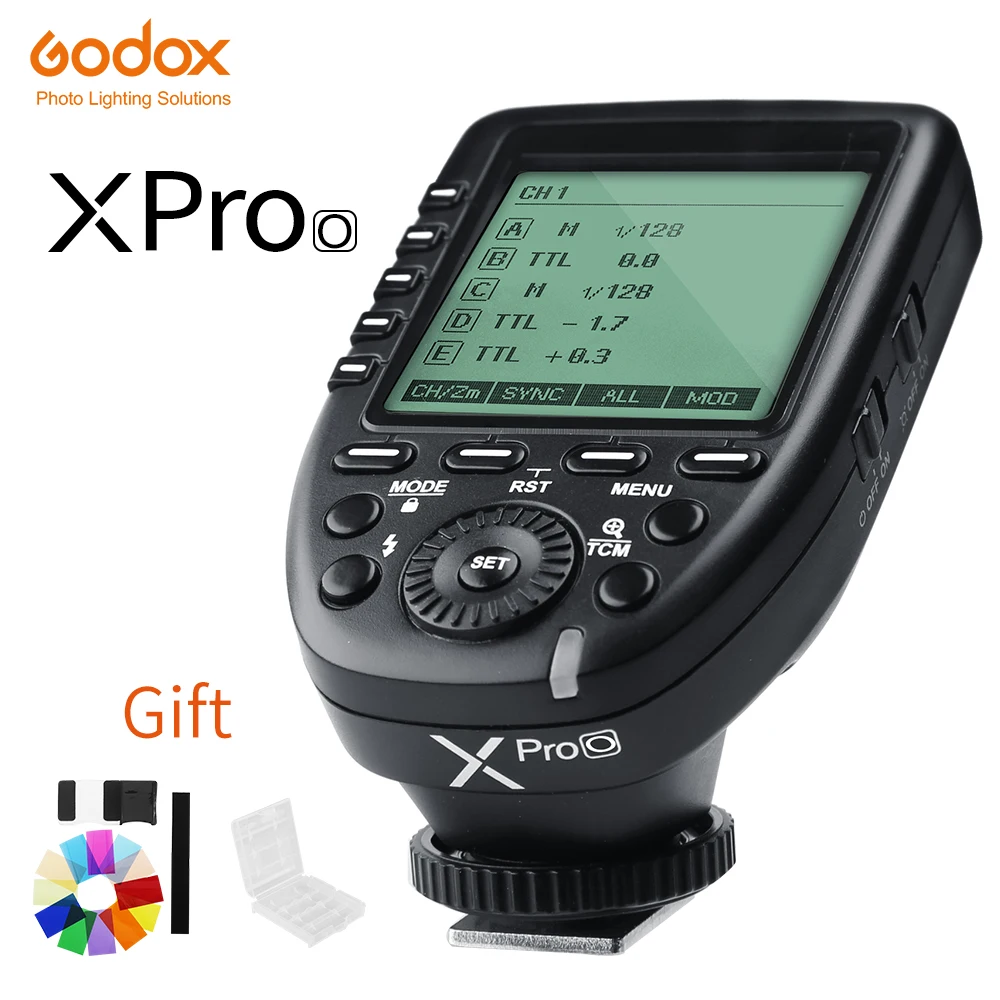 Godox XPro-O Flash Trigger With Professional Functions Support TTL Autoflash For Olympus Panasonic Cameras