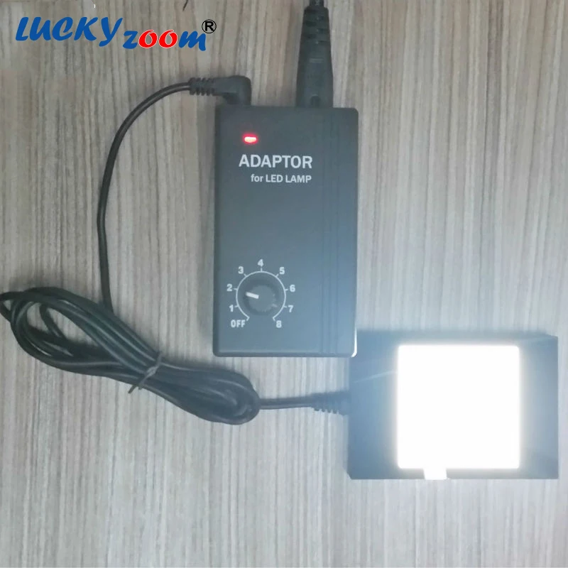 Adjustable 50X50MM Square Microscope Light High Quality Illumination For Binocular Trinocular Micro