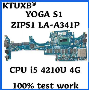 

KTUXB ZIPS1 LA-A341P motherboard for Lenovo Thinkpad YOGA S1 notebook motherboard CPU i5 4210U 4G RAM 100% test work