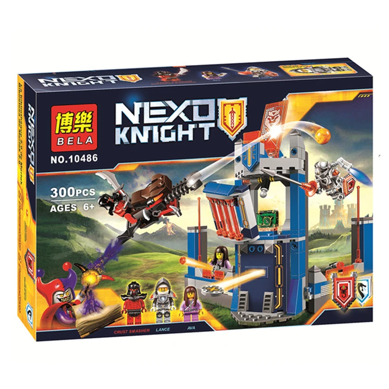 2016 Limited Edition font b LEPIN b font Knights Building Blocks Merlok s Library 2 0
