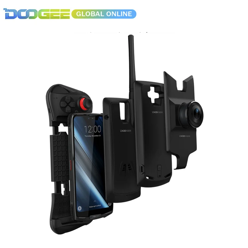 IP68/IP69K DOOGEE S90 супер водонепроницаемый ударопрочный 5050mAh 6,18 ''MT6671 Helio P60 6GB 128GB смартфон 16 МП камера