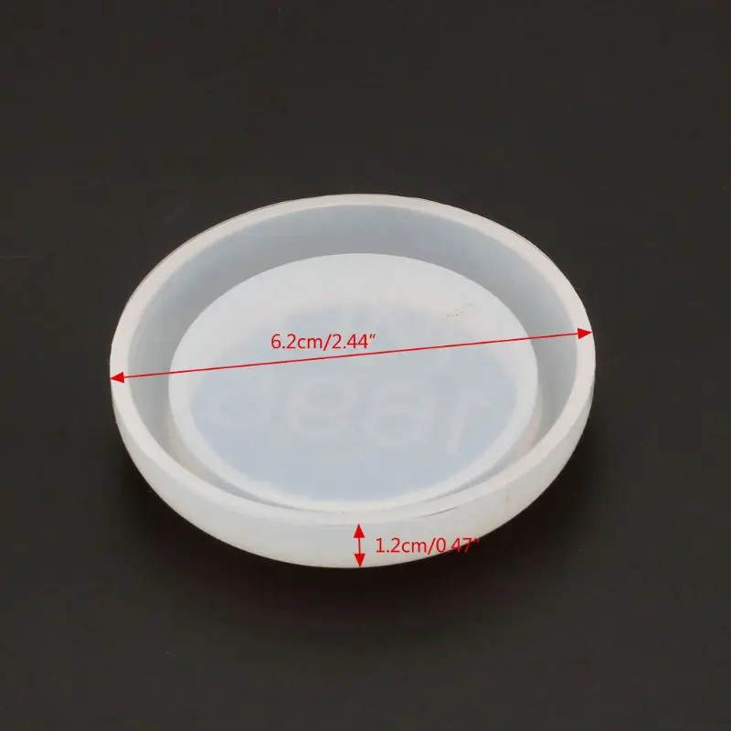Маленькое круглое блюдо посуда полимерный литой формы силиконовая форма, ручная работа Искусство ремесло