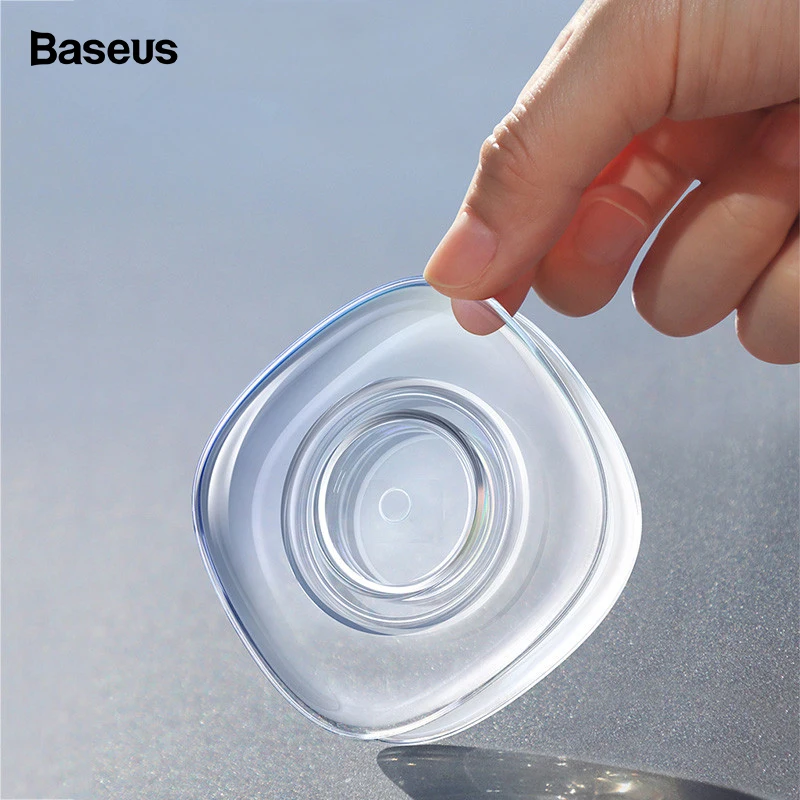 

Baseus Suction Desktop Wall Mobile Phone Holder Stand USB Cable Organizer Winder For Earphone Wire Cord Management Protector