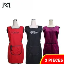 3PCS Salon Professional Hair Styling Cape hairdresser hairpin work apron Special haircut for baked oil Sleeveless Protect Vest 3PCS Salon Professional Hair Styling Cape hairdresser hairpin work apron Special haircut for baked oil Sleeveless Protect Vest