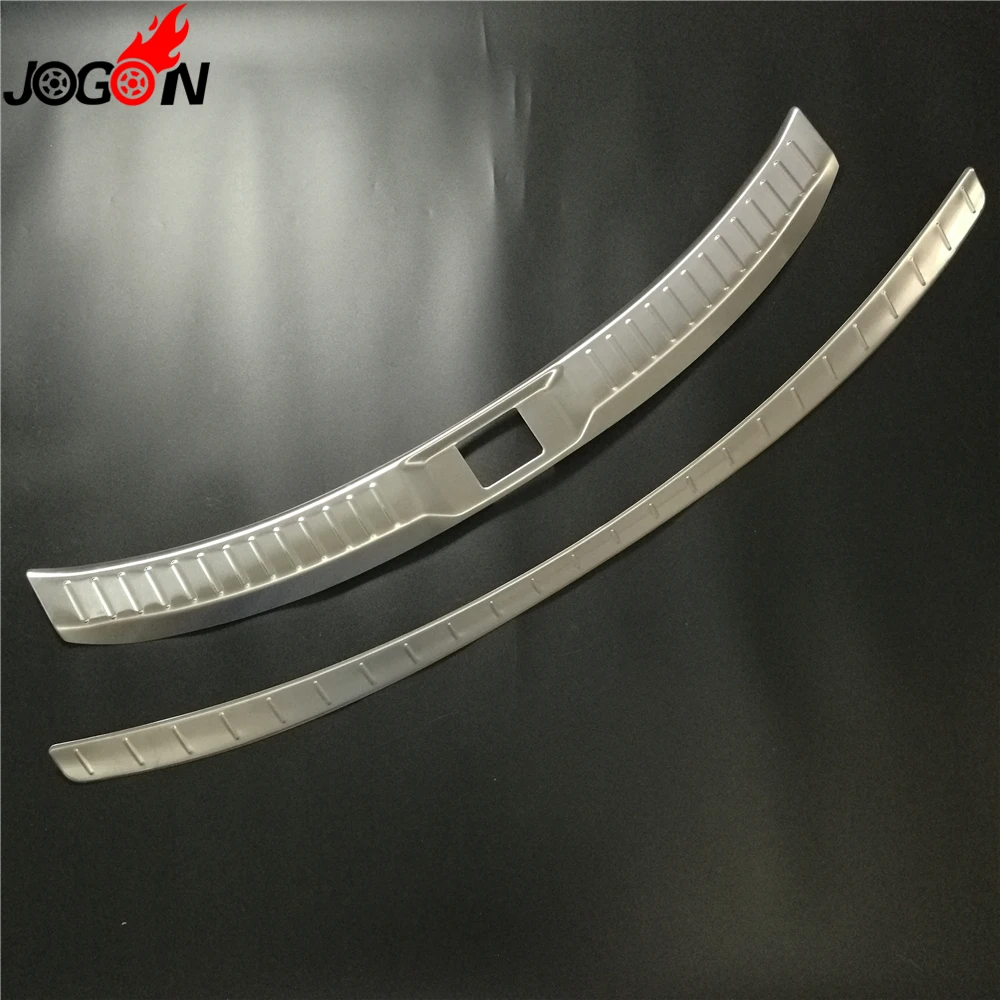 

For Mazda CX-9 CX9 2017 2018 Car Interior & Exteror Rear Trunk Protector Sill Plate Guard Stainless Steel