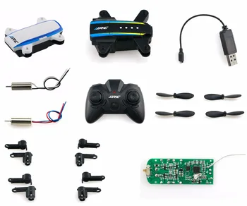 

JJRC H345 Mini RC Drone spare parts motor blades receiver remote control body shell Arm up and down cover
