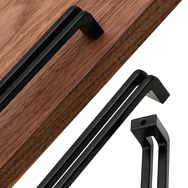 Paquete De 10 Tiradores Negros Para Cajones De Cocina Y Baño, Color Negro Mate, Manijas De Cocina Para Armarios, Manijas De Cajón